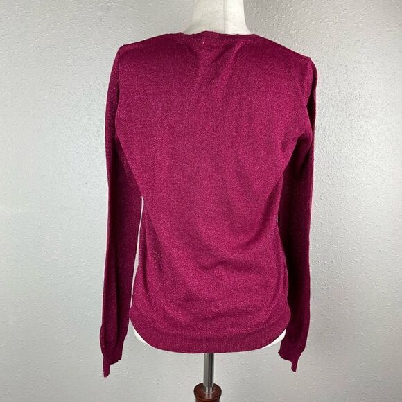 PBX Basics V-Neck Long Sleeve Top Size M EUC - Picture 5 of 7